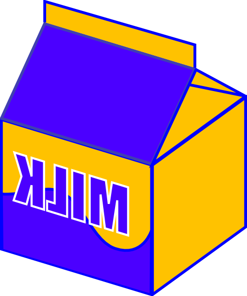 Clipart Of Milk, Obtained And Optimal - Clipart Of Milk, Obtained And Optimal (498x595)