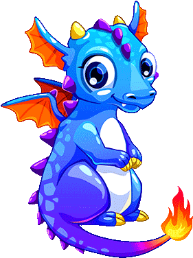 Potisk Dráček, Originální Motiv Na Tričko,t Art - Cartoon Dragons (373x383)