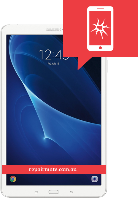 Samsung Galaxy Tab T580 Screen & Lcd Replacement - Samsung Galaxy Express 3 - White (500x688)