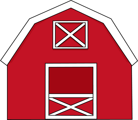Warehouse Clipart Horse Barn - Red Barn Clipart (550x482)