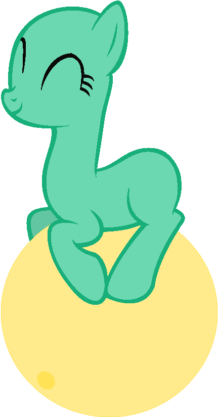 Mlp Base Bouncy Ball By Cute Zytwitter Bases - Bouncy Ball (695x871)