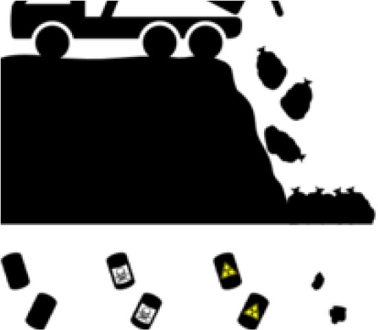 Trash Clipart Garbage Place - Icons For Landfills (640x480)