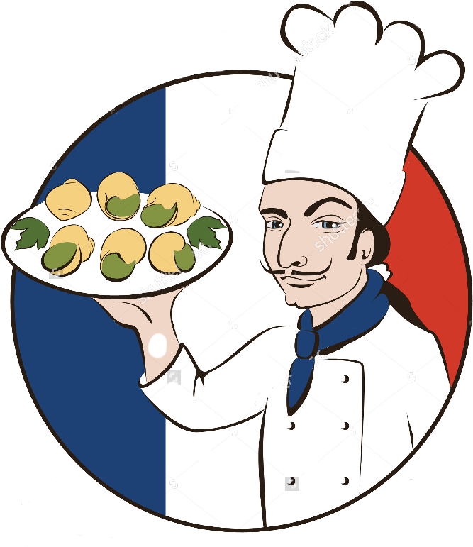 Französisches Restaurant - Chef (666x800)