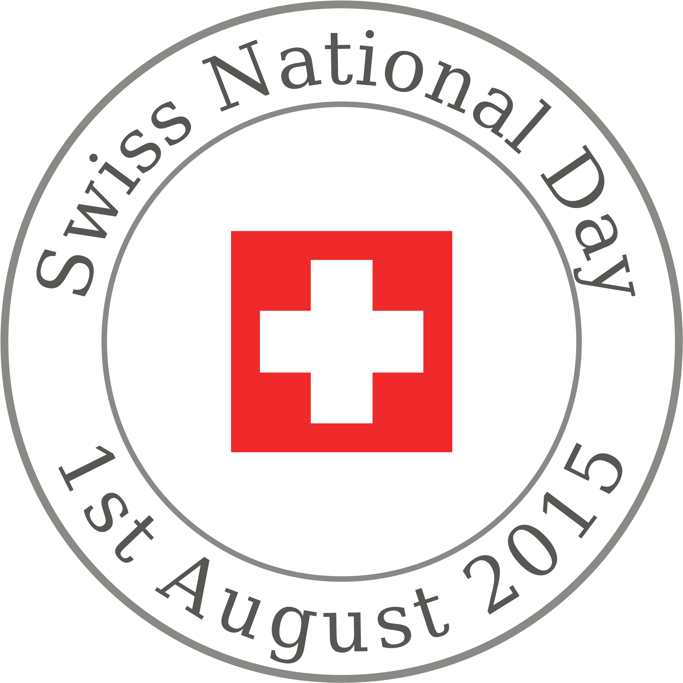 Swiss National Day Clipart - Logo Croix Rouge Canadienne (2400x2400)