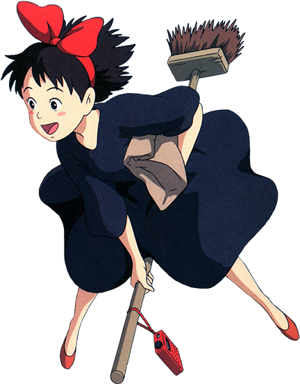 Request Edit Studio Ghibli Ghibli Transparent Kikis - Kiki's Delivery Service Transparent (500x680)