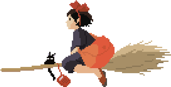 Download - Kiki Delivery Service Cross Stitch (564x332)