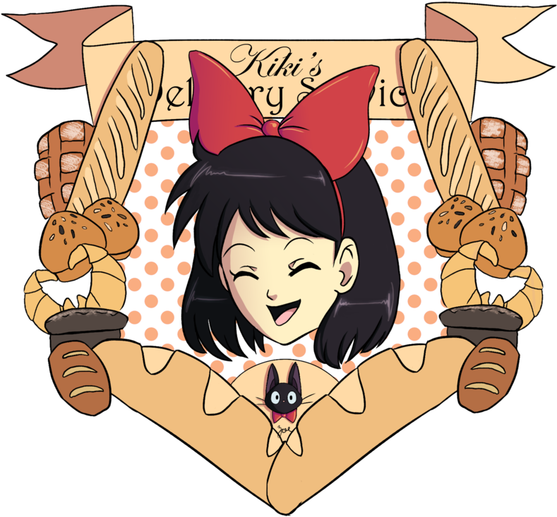 Kiki's Delivery Service By Zobeast - Cartoon (800x756)