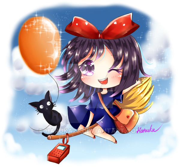 Kiki Delivery Service By Haruka28 - Cartoon (600x600)