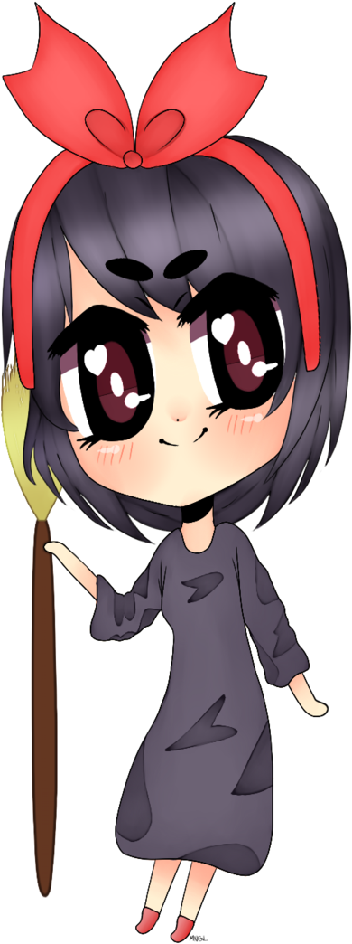 Kiki's Delivery Service By Magicalnekogirllizzy Kiki's - Cartoon (1024x1103)
