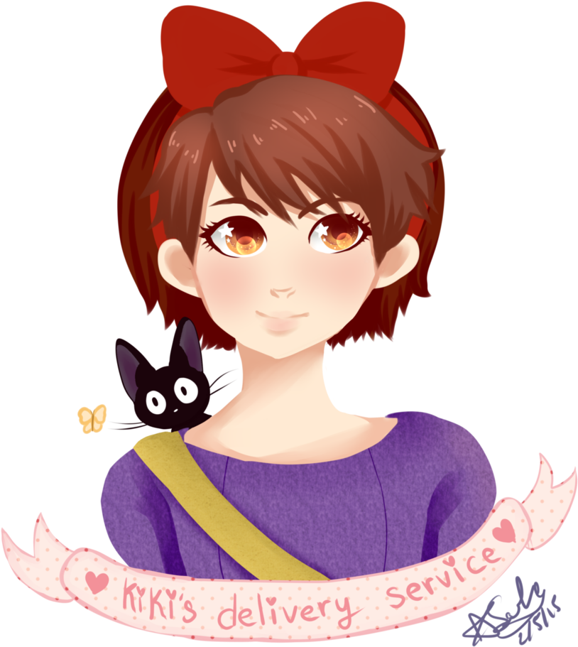 Kiki's Delivery Service By Jammnm - Cartoon (846x945)