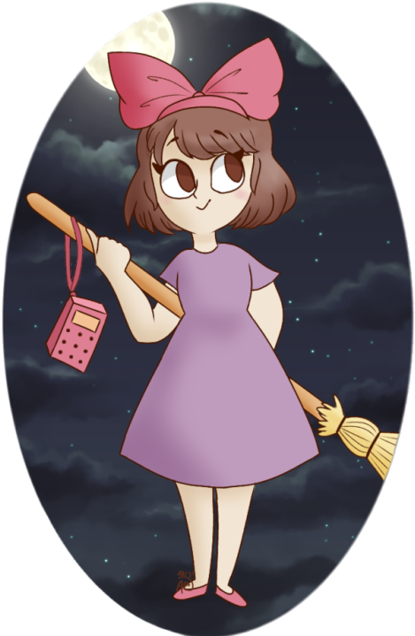 Kiki From Kiki's Delivery Service Love The Movie, Gotta - Cartoon (500x722)
