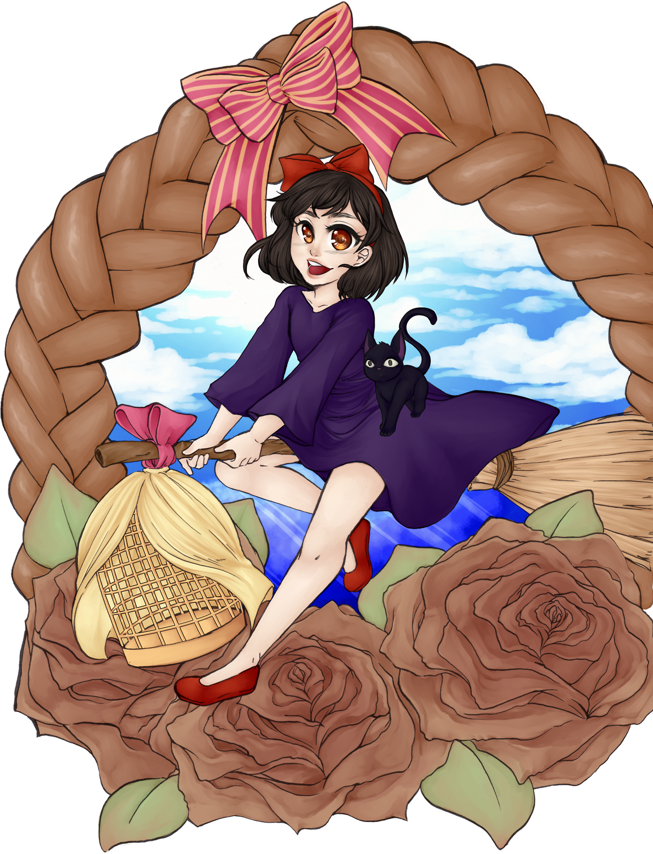 Kiki's Delivery Service Kik Jiji The Cat Jiji Studio - Kiki's Delivery Service Kik Jiji The Cat Jiji Studio (1280x1700)