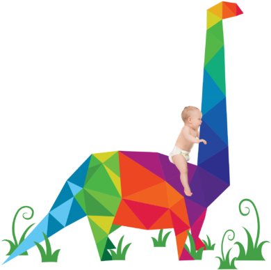 Imagine Restorosaurus™, Huge And Powerful, Living On - Gastrointestinal Tract (400x399)