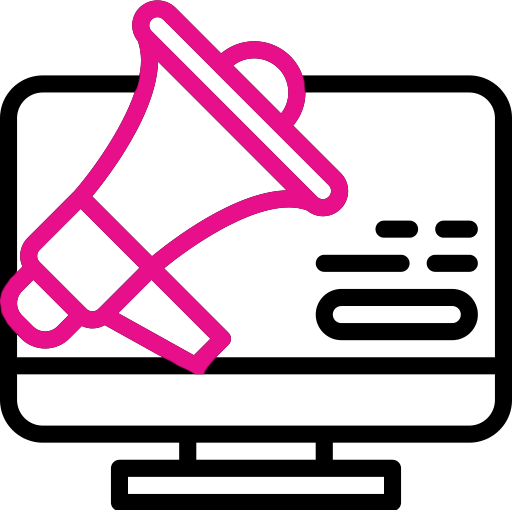 Social Media Marketing & Advertising - Bullhorn Icon (512x510)