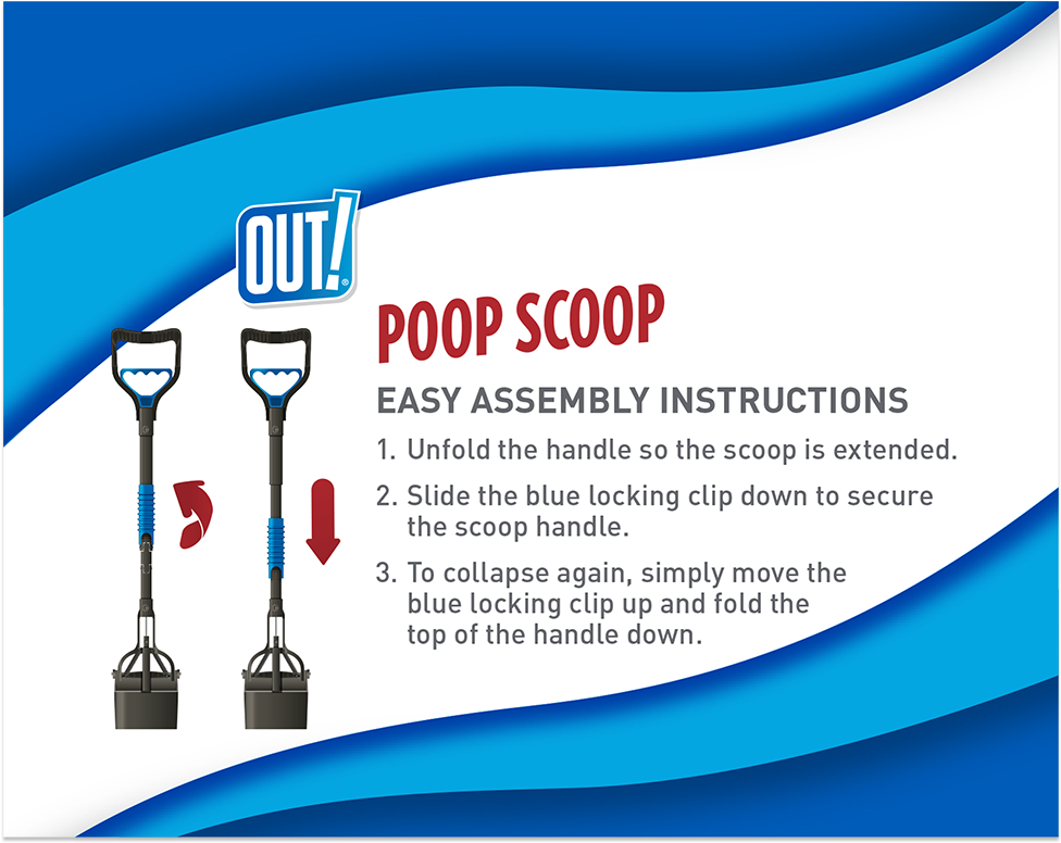 1-handed Poop Scoop, Black - Black (1000x1000)