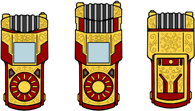 Heirloom Xros Loader By Theiggyness - Xros Loader Gold (750x463)