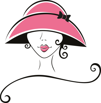 Hat - Woman - Women Hat Vector (421x429)