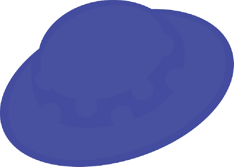 Green, Lady, Girl, Sun, Cartoon, Hat, Women, Hats - Circle (800x572)