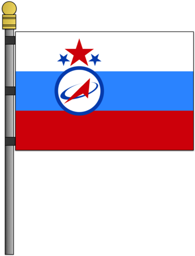 Russian Mars Colony Flag By Kristberinn - Russian Mars Flag (400x526)