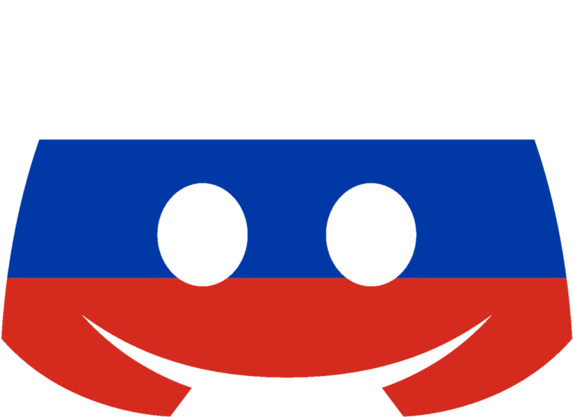 Russian Discord Flag By Japa4551 - Discord Logo Red (894x894)