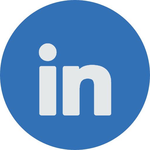 Twitter Linkedin Youtube Instagram Xing - Linked In Logo Rund (512x512)