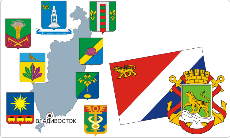 Heraldry Of Primorsky Krai - Emblem (750x451)