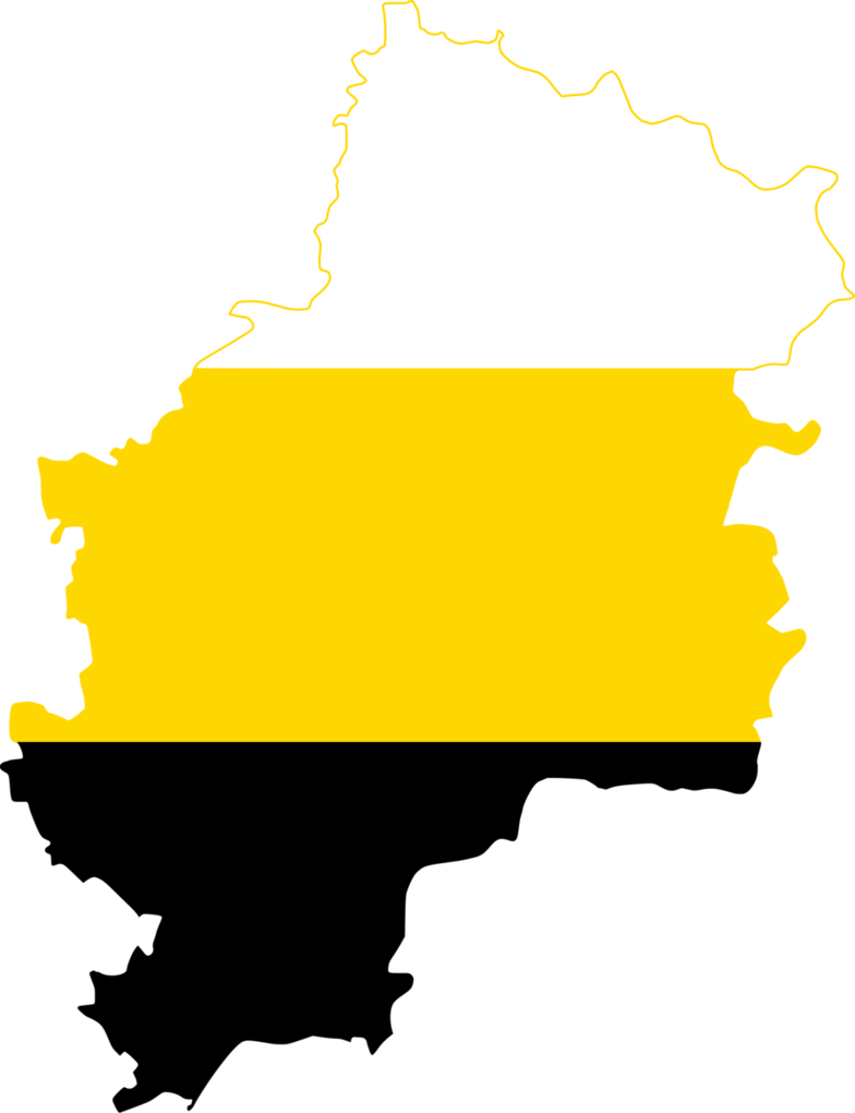 Flag Map Of Novorossiya By Shitalloverhumanity - Donbass Flag Map (784x1020)