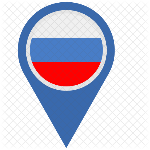 Country, Pointer, Geo, Location, Russia, Rf, Russian, - Icon Location Countr (512x512)