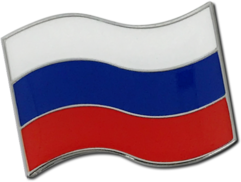 Russian Flag Badge By School Badges Uk - Flag Of The United States (500x500)