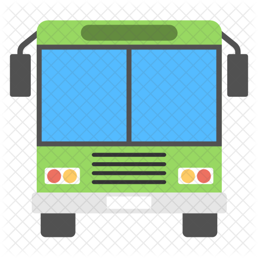 Passenger Bus Icon - School Bus (512x512)
