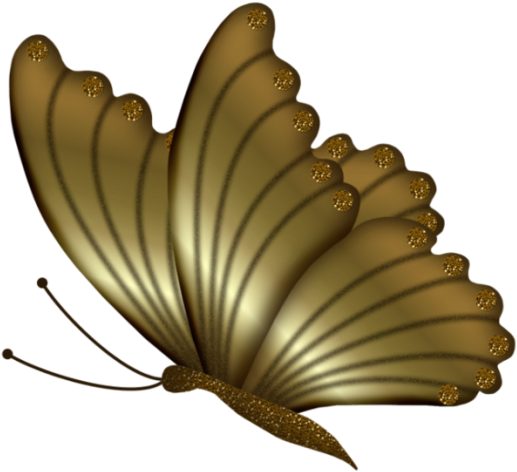55e7d9e0 - Blue Butterfly Clipart Png (523x480)
