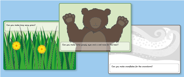 We're Going On A Bear Hunt Play Dough Mats - Teddy Bear Playdough Mats (611x337)