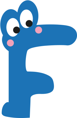 F Wall Adhesive Letters For Kids Rooms - Letter I With Eyes Png (700x700)