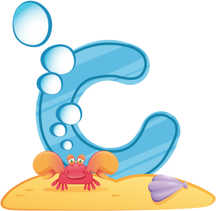 C Wall Adhesive Letters For Kids Rooms - Illustration (700x700)