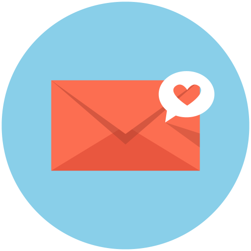 Valentines Day Letter Png High-quality Image - Letter Png (512x512)