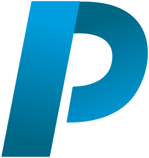 P Letter Origami Isotype Transparent Png - Png Letter R Blue (512x512)