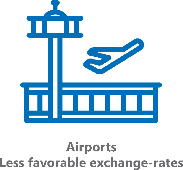 You Can Also Exchange Your Currency Into Rubles At - Sign (725x725)