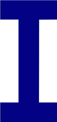 Letter I Transparent (512x512)