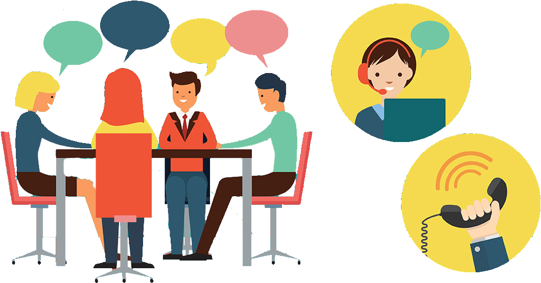 Digital Marketing Business Organization Customer Experience - Customer Cartoon (1200x627)