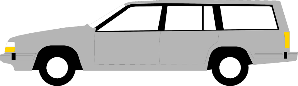 Blue Car Clipart Line Art Png Pencil And In Color Blue - Station Wagon Clip Art Png (958x279)