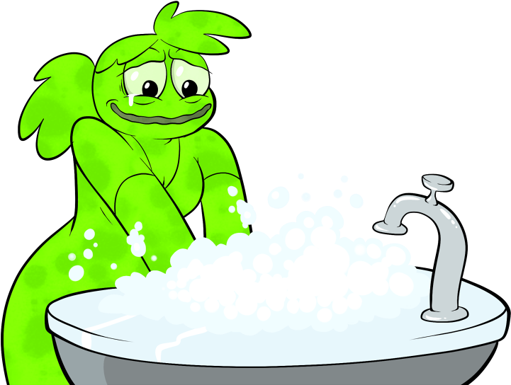 >finally Wash Your Hands - Awful Hospital (800x587)