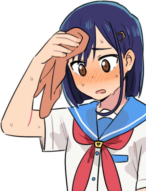 Trap Clipart Discussion Director - Flip Flappers Cocona Sweat (500x646)