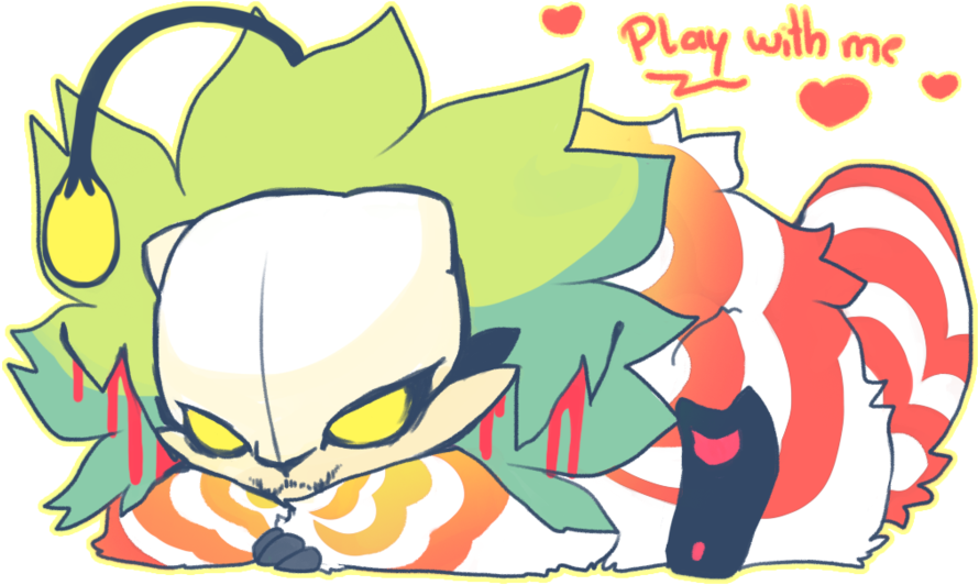 Free Pocket Demon Adoptable [closed] Paradise Trap - Clip Art (900x563)