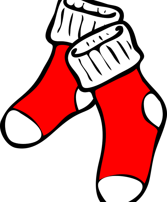 'lots Of Socks Day' - Socks Clip Art (558x675)