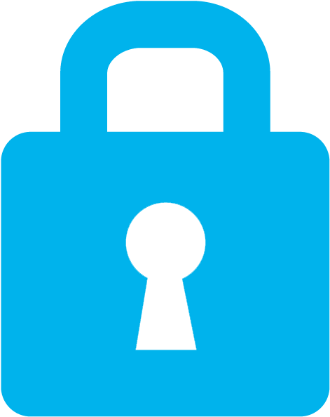 Open Souce Integration Enterprise Integration - Security Lock Blue Icon (640x640)