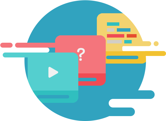 Students Learn Through Interactive Videos, Quizzes, - Graphic Design (700x500)