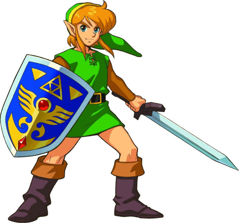 Pin Legend Of Zelda Clip Art - Legend Of Zelda A Link (800x747)