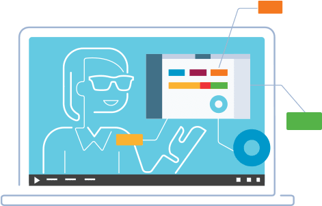 Training Webinars For Small Businesses - Illustration Quickbooks (500x345)