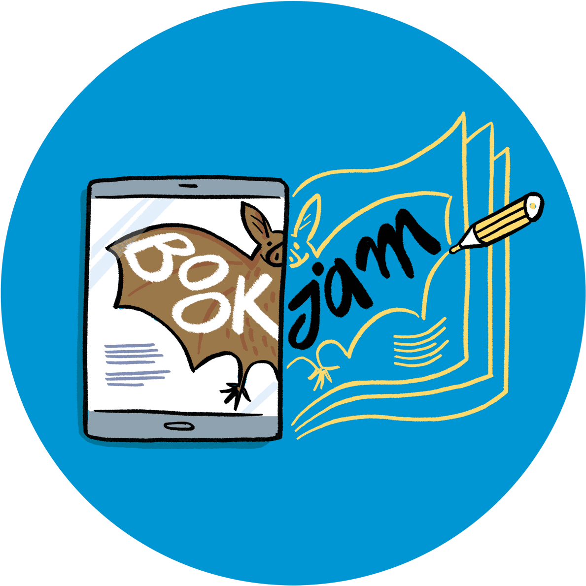 Illustration Bookjam Lecube 2 Web - Portrait Of A Man (1200x1200)