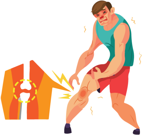 Ayurveda Join Pain Treatment Center In India - Illustration (842x593)